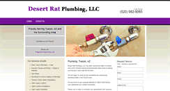 Desktop Screenshot of desertratplumbing.com